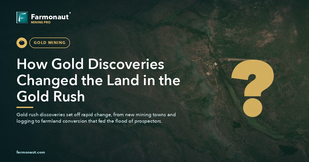 How Gold Discoveries Changed The Land In The Gold Rush