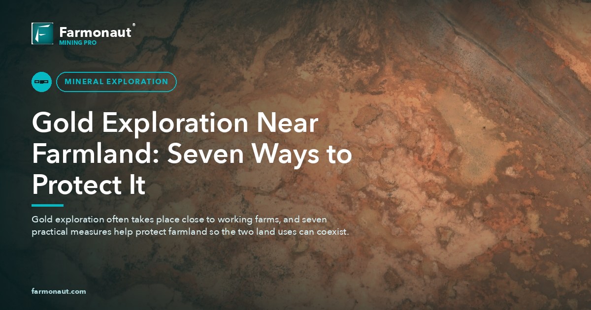 Gold Exploration Near Farmland: Seven Ways To Protect It