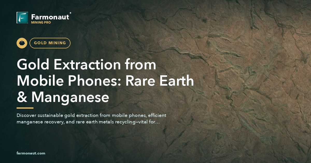Gold Extraction From Mobile Phones: Rare Earth &Amp; Manganese