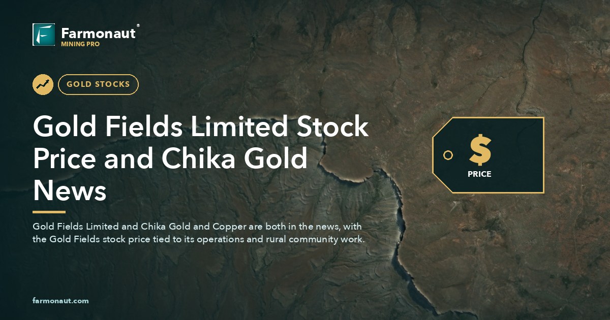 Gold Fields Limited Stock Price And Chika Gold News