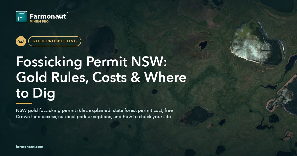 Fossicking Permit Nsw: Gold Rules, Costs &Amp; Where To Dig