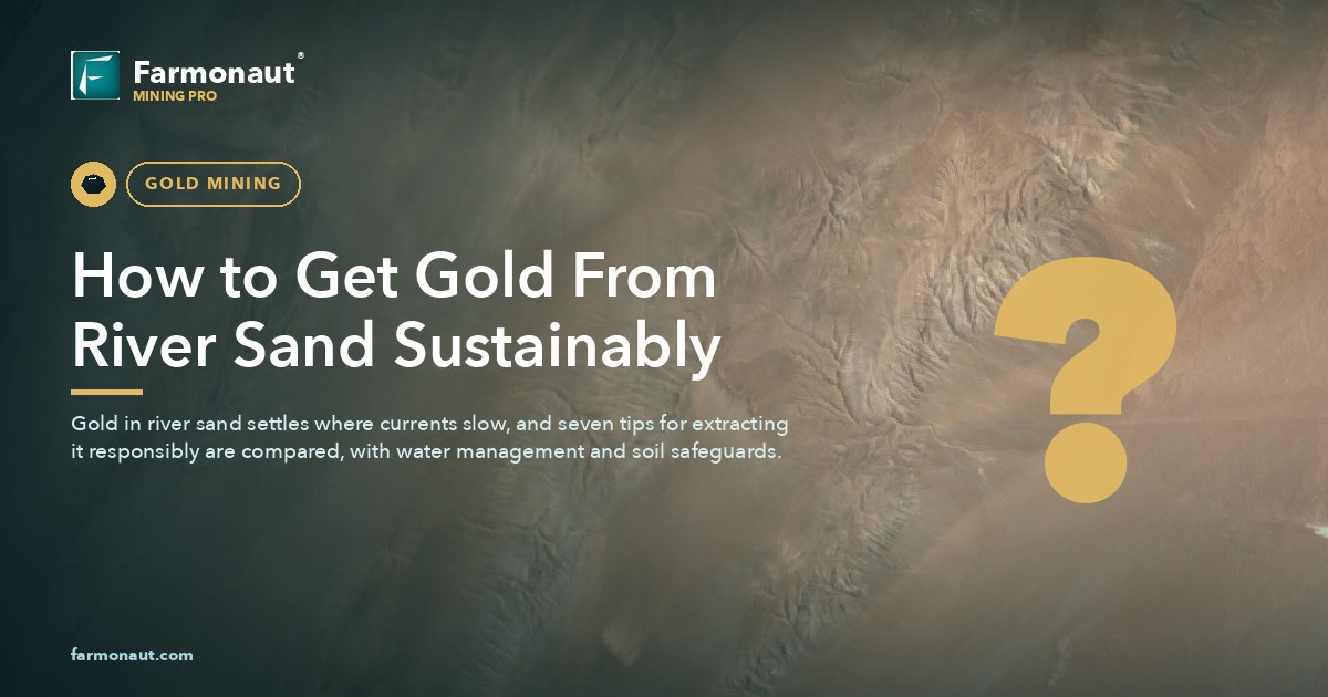 Gold From Sand, Gold In Sand: 7 River Extraction Tips 188 How To Get Gold From River Sand Sustainably