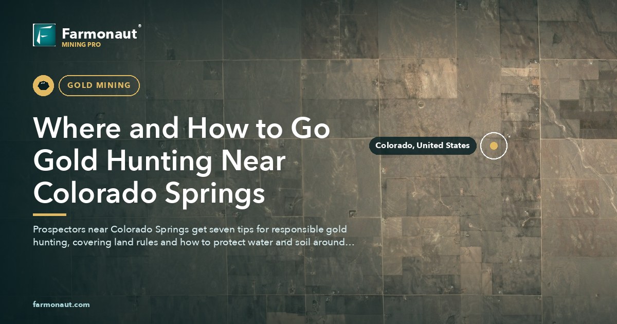 Where And How To Go Gold Hunting Near Colorado Springs