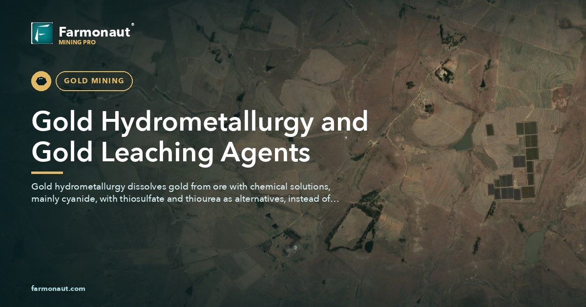 Gold Hydrometallurgy And Gold Leaching Agents