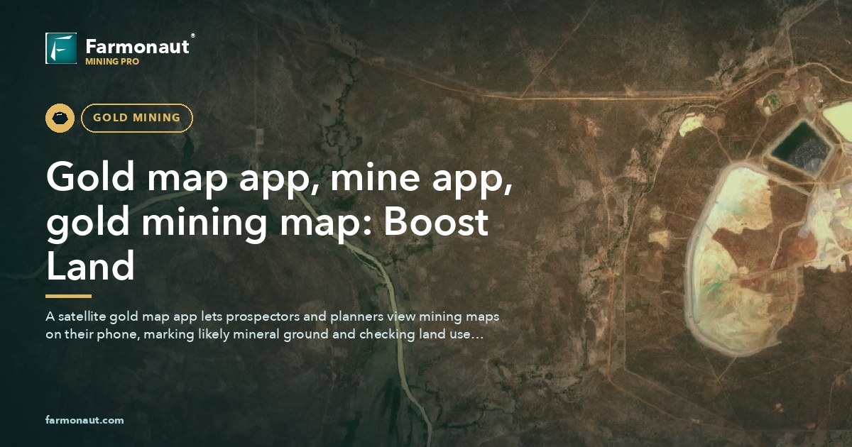 Gold Map App, Mine App, Gold Mining Map: Boost Land 85 Gold Map App, Mine App, Gold Mining Map: Boost Land