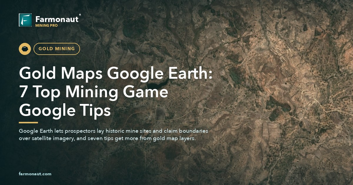 Gold Maps Google Earth: 7 Top Mining Game Google Tips