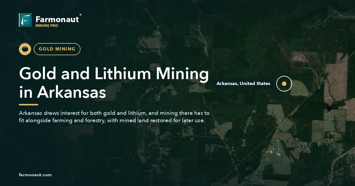 Gold And Lithium Mining In Arkansas