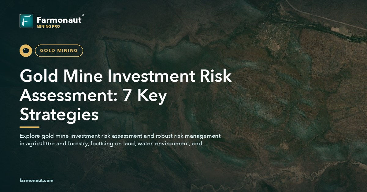 Gold Mine Investment Risk Assessment: 7 Key Strategies 187 Gold Mine Investment Risk Assessment: 7 Key Strategies