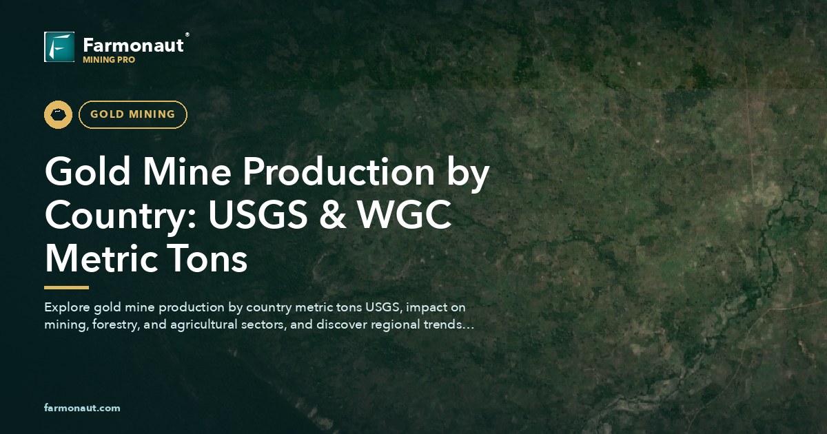 Gold Mine Production By Country: Usgs &Amp; Wgc Metric Tons 186 Gold Mine Production By Country: Usgs &Amp; Wgc Metric Tons