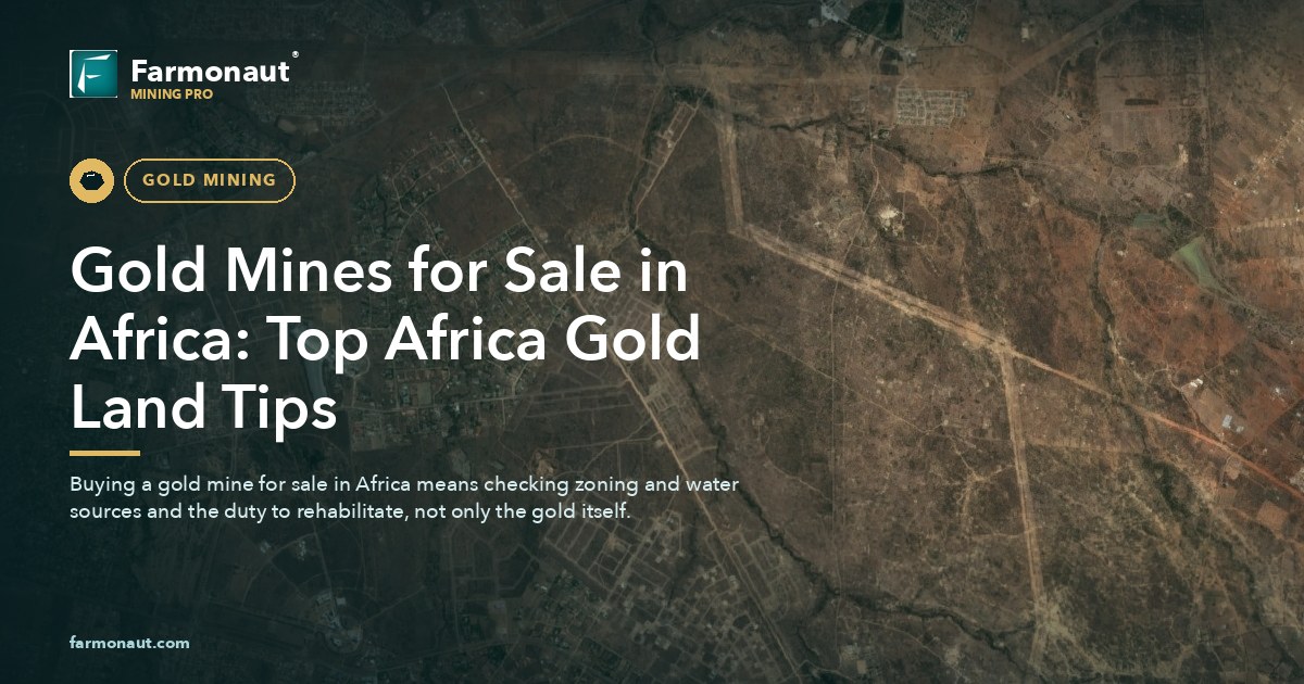 Gold Mines For Sale In Africa: Top Africa Gold Land Tips