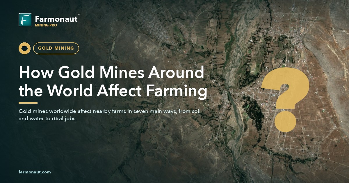 How Gold Mines Around The World Affect Farming