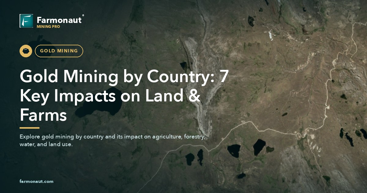 Gold Mining By Country: 7 Key Impacts On Land &Amp; Farms