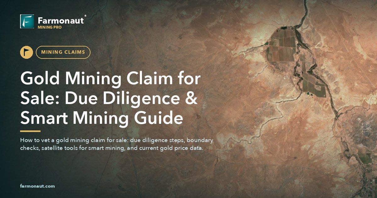 Gold Mining Claim For Sale: Due Diligence &Amp; Smart Mining Guide