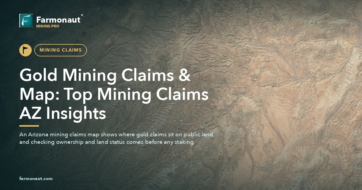 Gold Mining Claims &Amp; Map: Top Mining Claims Az Insights