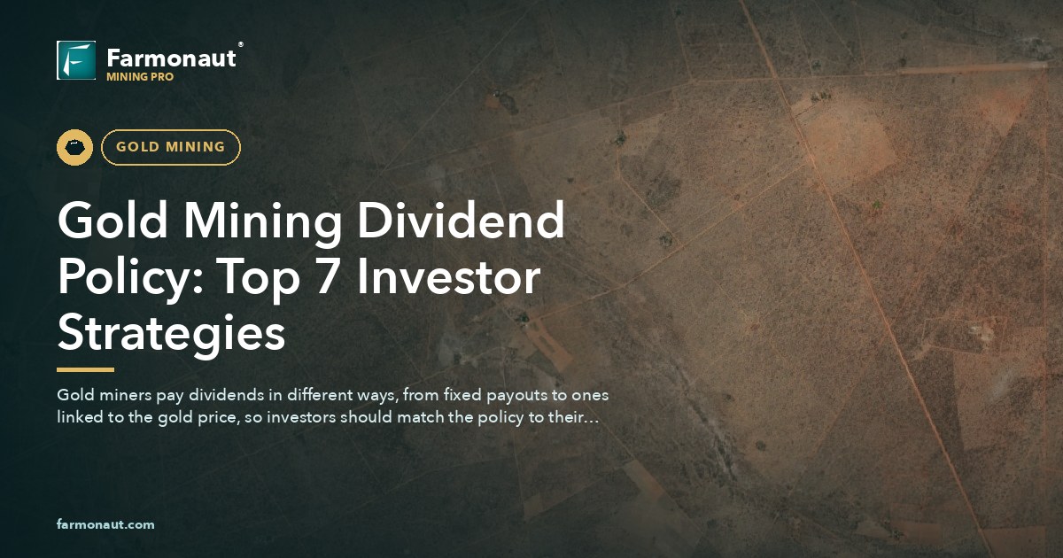 Gold Mining Dividend Policy: Top 7 Investor Strategies 83 Gold Mining Dividend Policy: Top 7 Investor Strategies