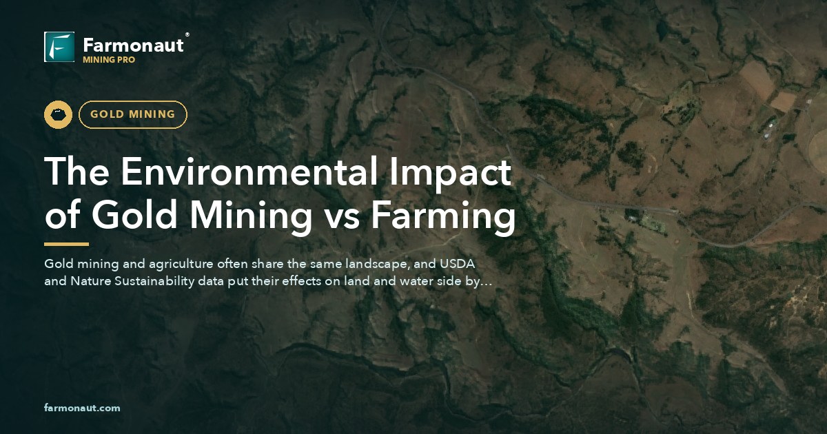 The Environmental Impact Of Gold Mining Vs Farming