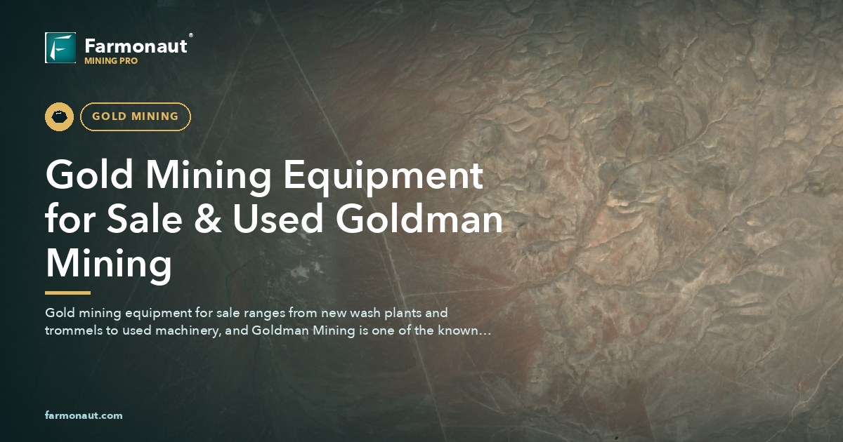 Gold Mining Equipment For Sale &Amp; Used Goldman Mining