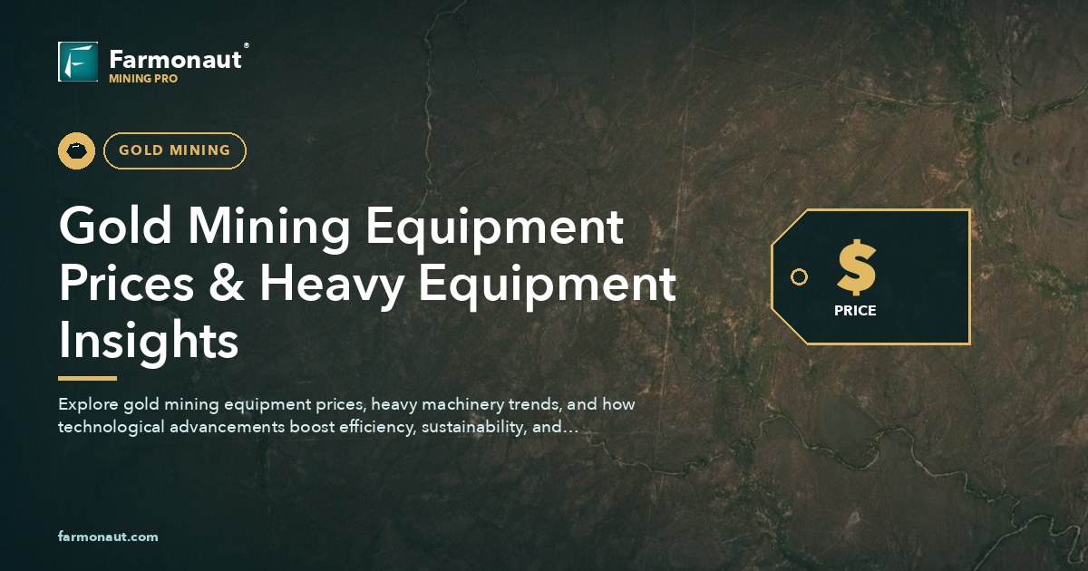 Gold Mining Equipment Prices &Amp; Heavy Equipment Insights