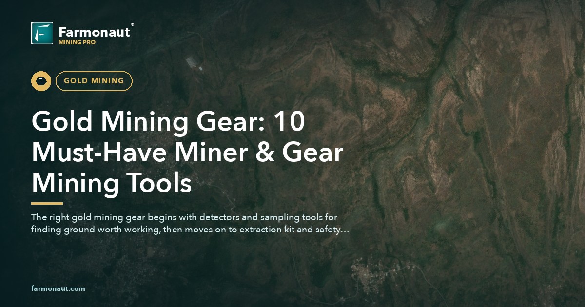 Gold Mining Gear: 10 Must-Have Miner &Amp; Gear Mining Tools