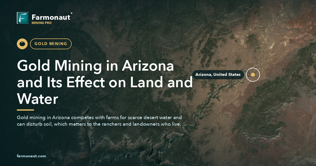 Gold Mining In Arizona And Its Effect On Land And Water
