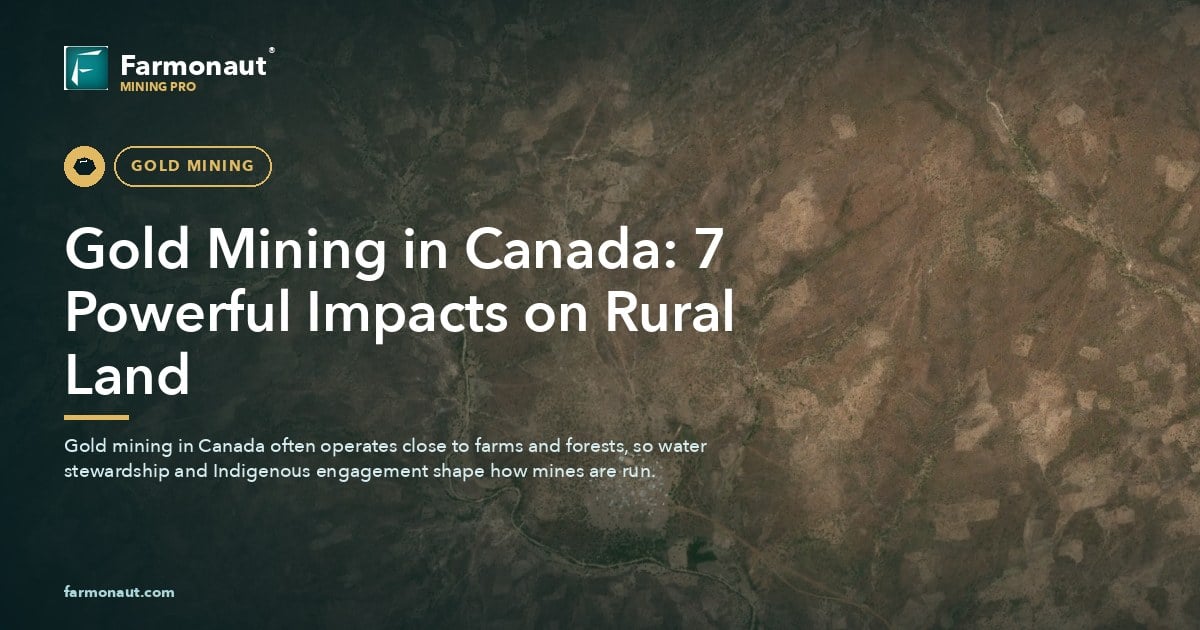 Gold Mining In Canada: 7 Powerful Impacts On Rural Land