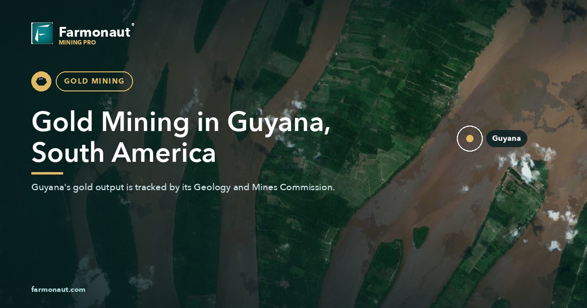 Gold Mining In Guyana, South America