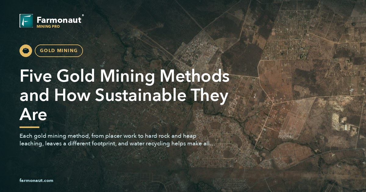 Five Gold Mining Methods And How Sustainable They Are