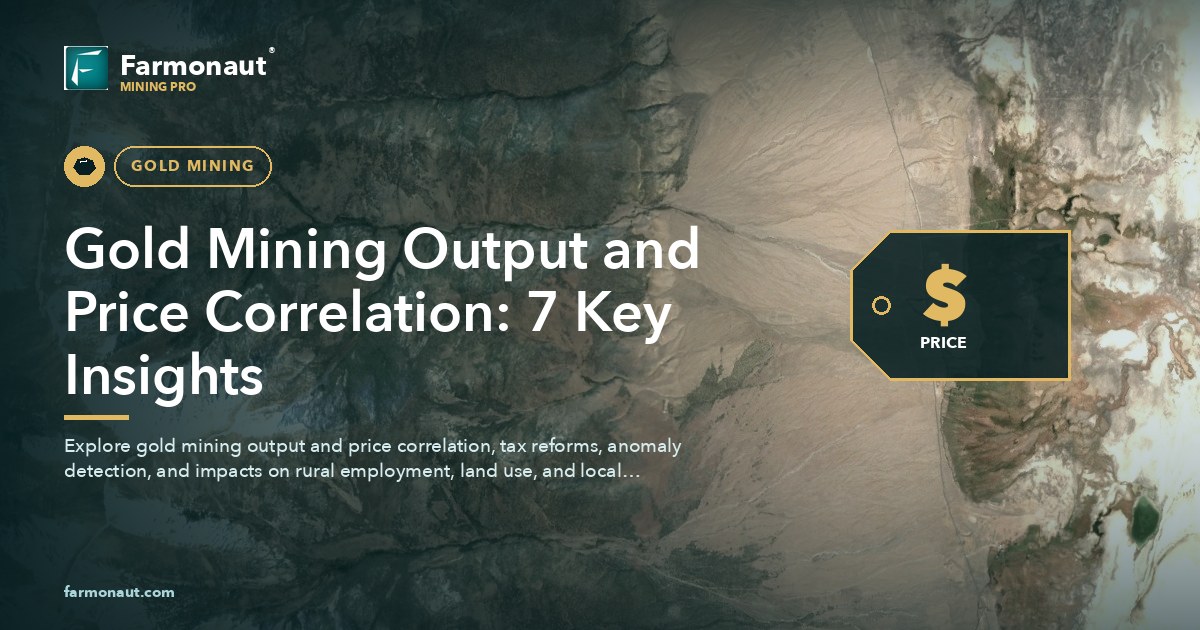 Gold Mining Output And Price Correlation: 7 Key Insights