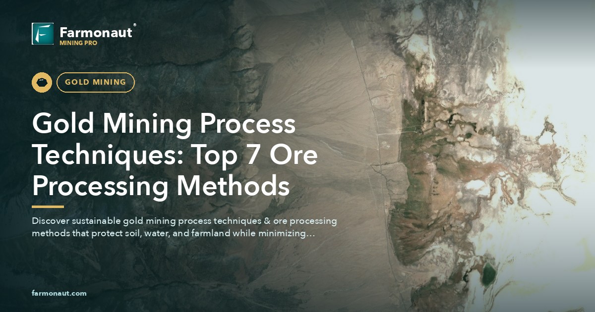 Gold Mining Process Techniques: Top 7 Ore Processing Methods