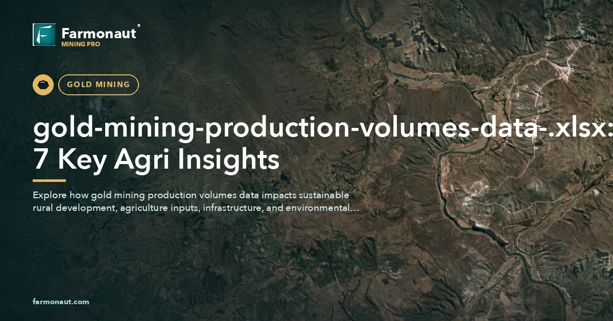 Gold-Mining-Production-Volumes-Data-.Xlsx: 7 Key Agri Insights