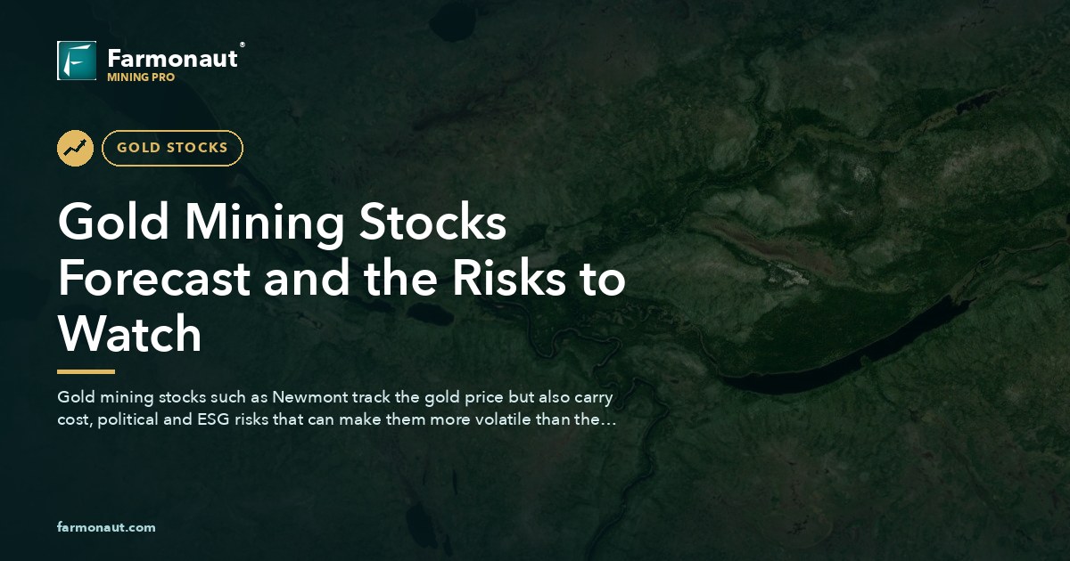 Gold Mining Stocks Forecast And The Risks To Watch