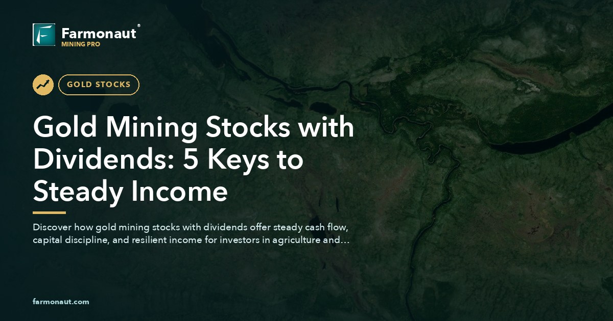 Gold Mining Stocks With Dividends: 5 Keys To Steady Income