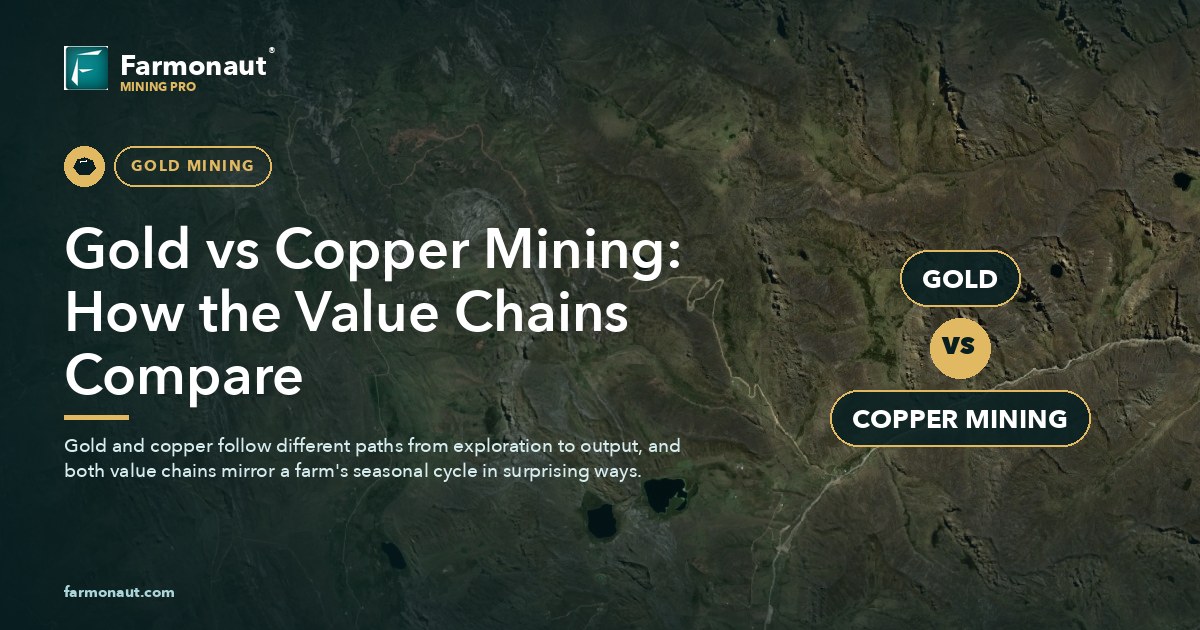 Gold Vs Copper Mining: How The Value Chains Compare