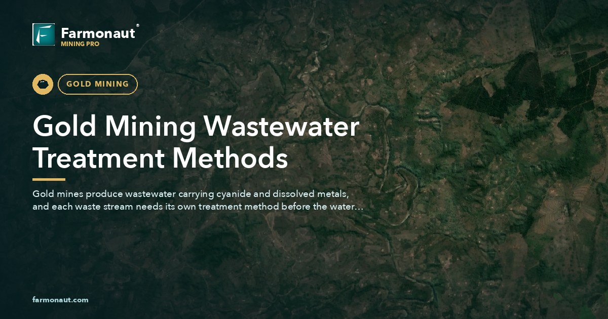 Gold Mining Wastewater Treatment Methods