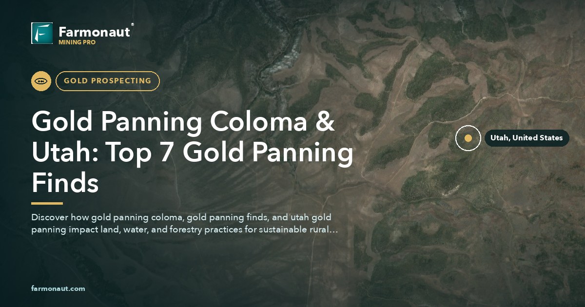 Gold Panning Coloma &Amp; Utah: Top 7 Gold Panning Finds