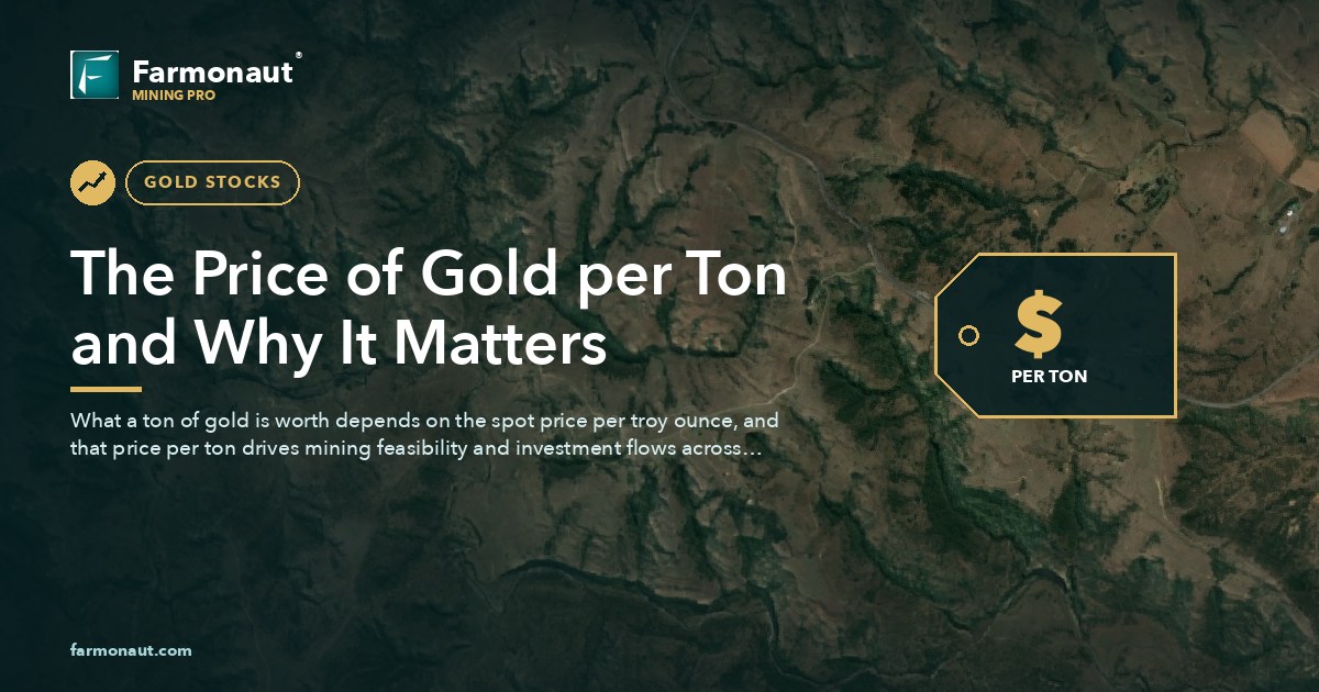 The Price Of Gold Per Ton And Why It Matters