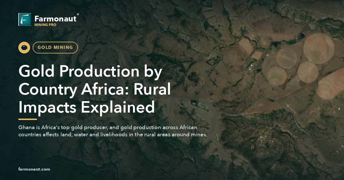 Gold Production By Country Africa: Rural Impacts Explained