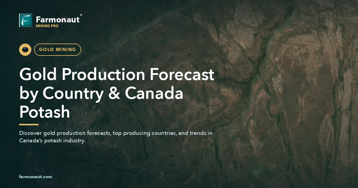 Gold Production Forecast By Country &Amp; Canada Potash