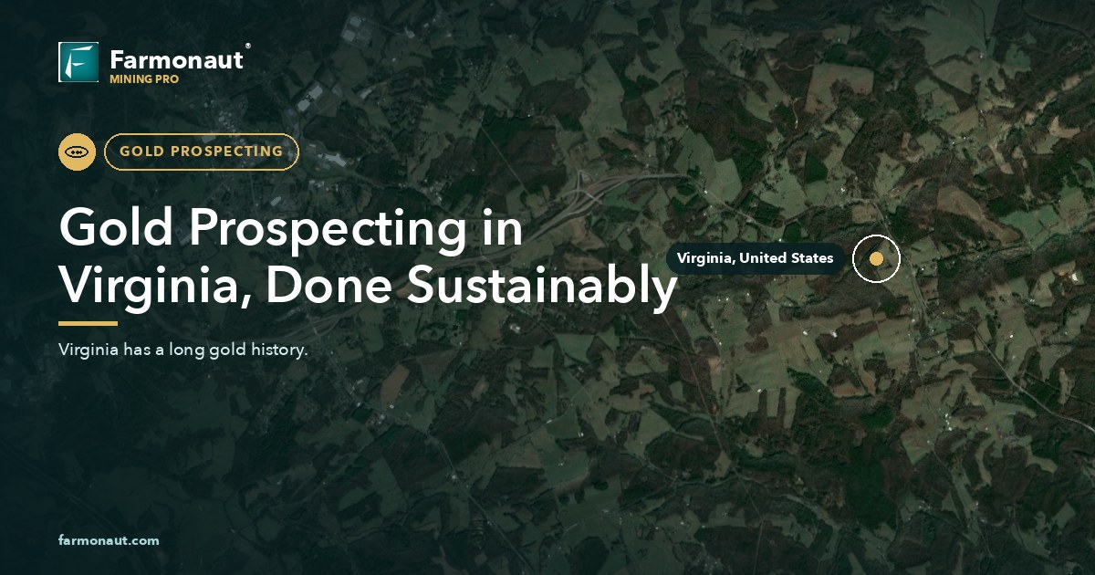 Gold Prospecting In Virginia, Done Sustainably