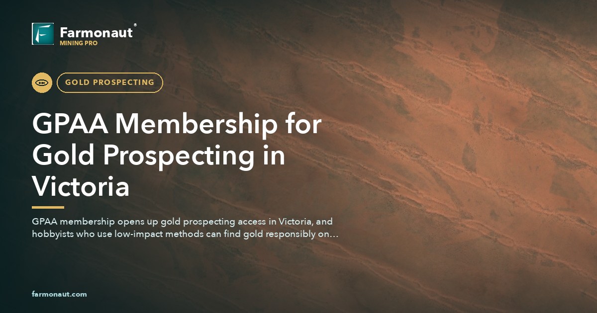 Gpaa Membership For Gold Prospecting In Victoria