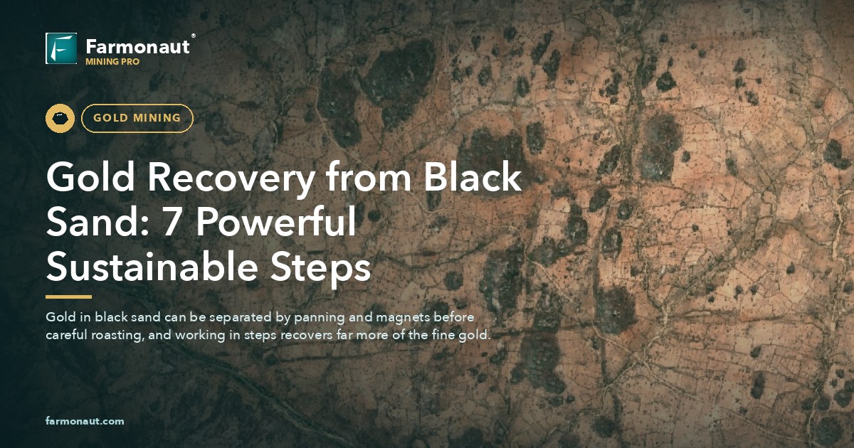 Gold Recovery From Black Sand: 7 Powerful Sustainable Steps 183 Gold Recovery From Black Sand: 7 Powerful Sustainable Steps
