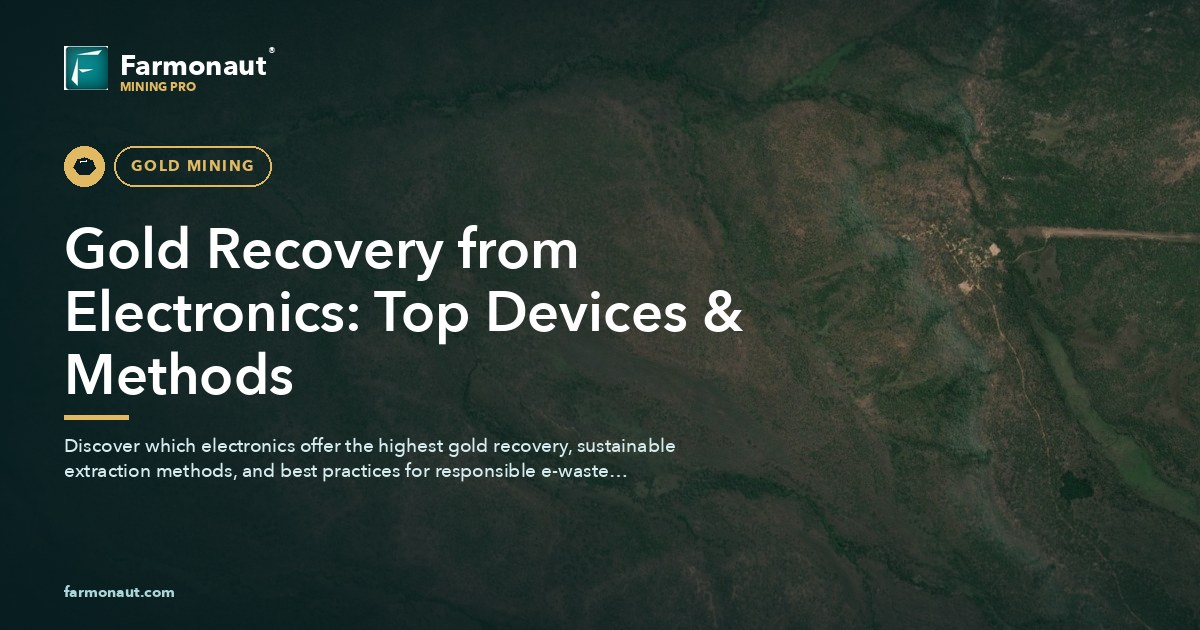 Gold Recovery From Electronics: Top Devices &Amp; Methods