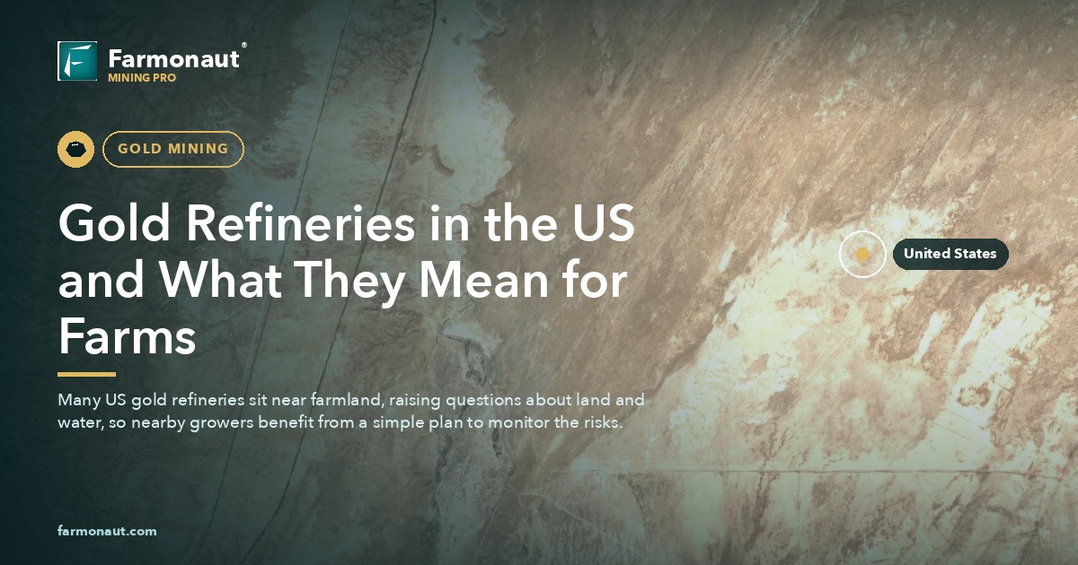 Gold Refineries In The Us And What They Mean For Farms