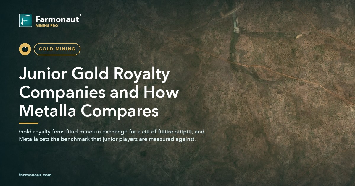 Junior Gold Royalty Companies And How Metalla Compares
