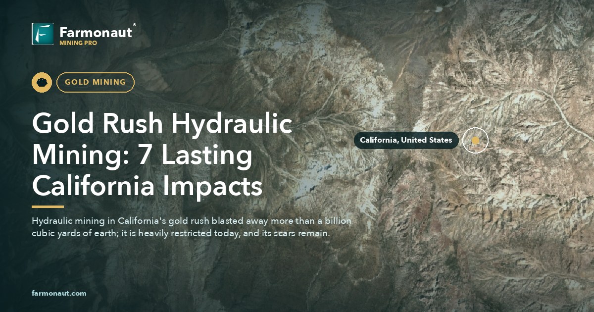 Gold Rush Hydraulic Mining: 7 Lasting California Impacts