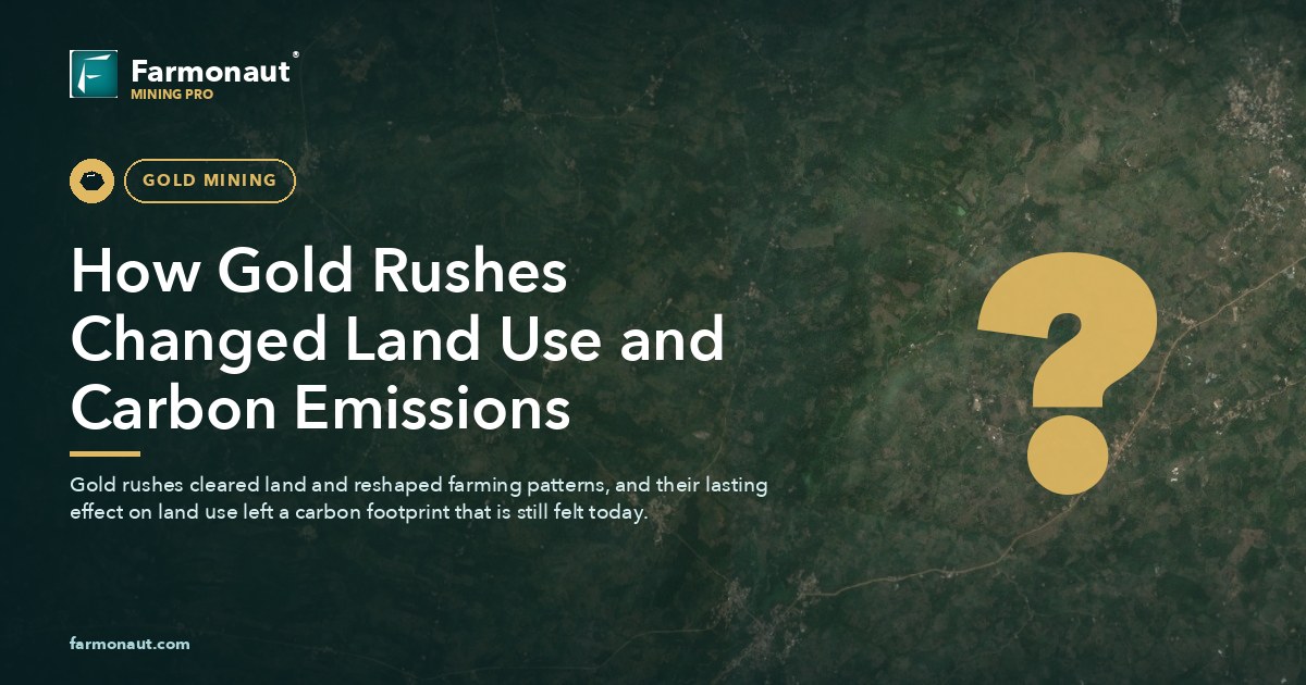 Gold Rush Impacts: Land Use &Amp; Carbon Footprint Explained 142 How Gold Rushes Changed Land Use And Carbon Emissions