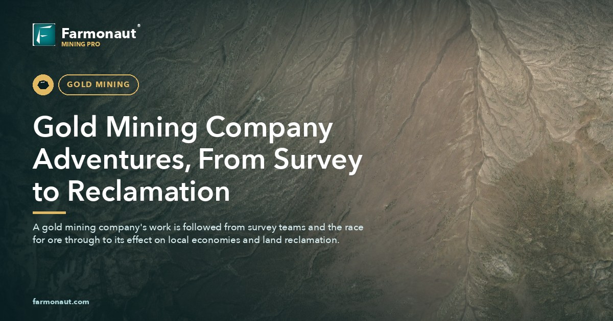 Gold Mining Company Adventures, From Survey To Reclamation