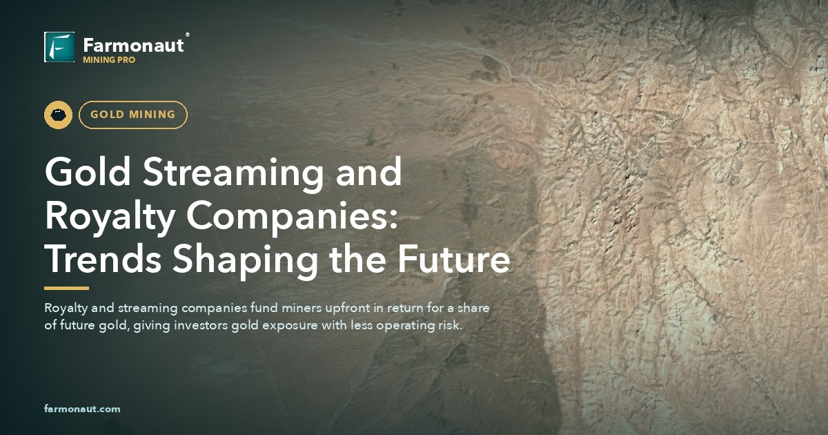 Gold Streaming And Royalty Companies: Trends Shaping The Future