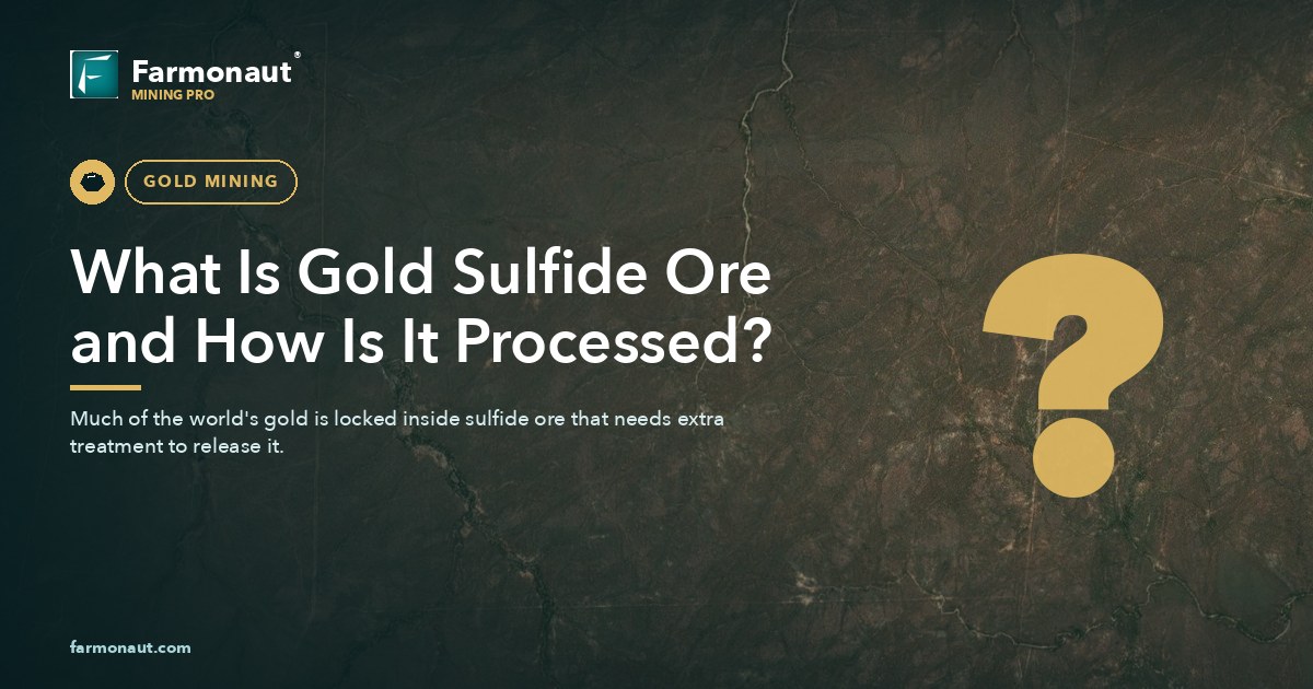 What Is Gold Sulfide Ore And How Is It Processed?
