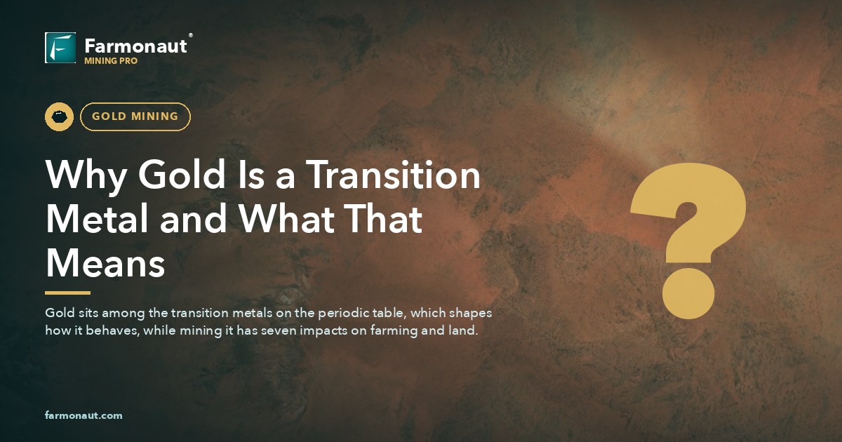 Why Gold Is A Transition Metal And What That Means